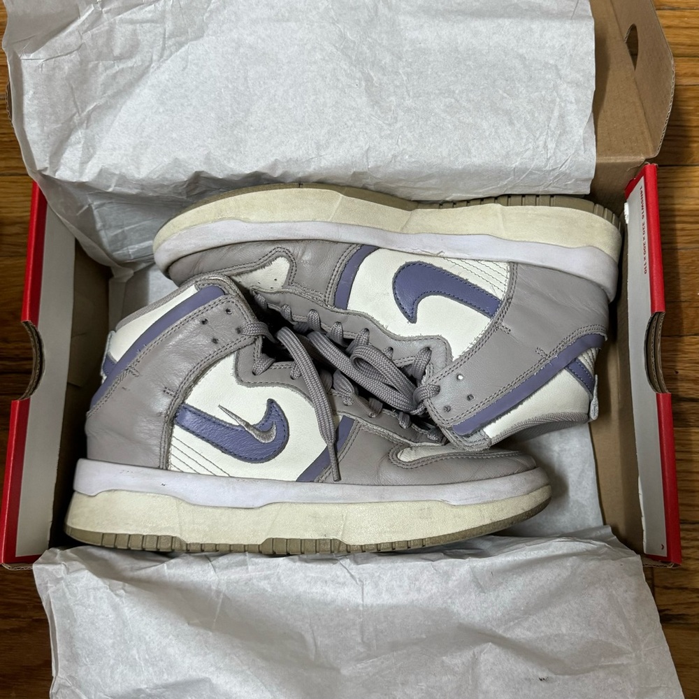 Nike Dunks High top Iron Purple Retro 7.5 Women’s